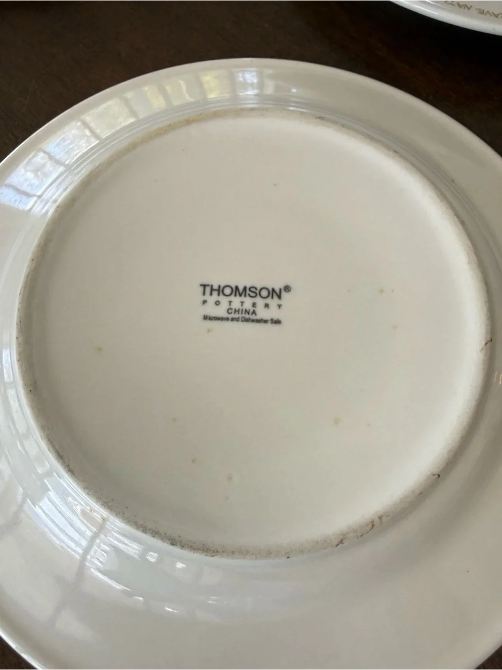 Thomson Pottery My Garden Salad Plates Set of 3  Wheelbarrow Tulips Watering Can